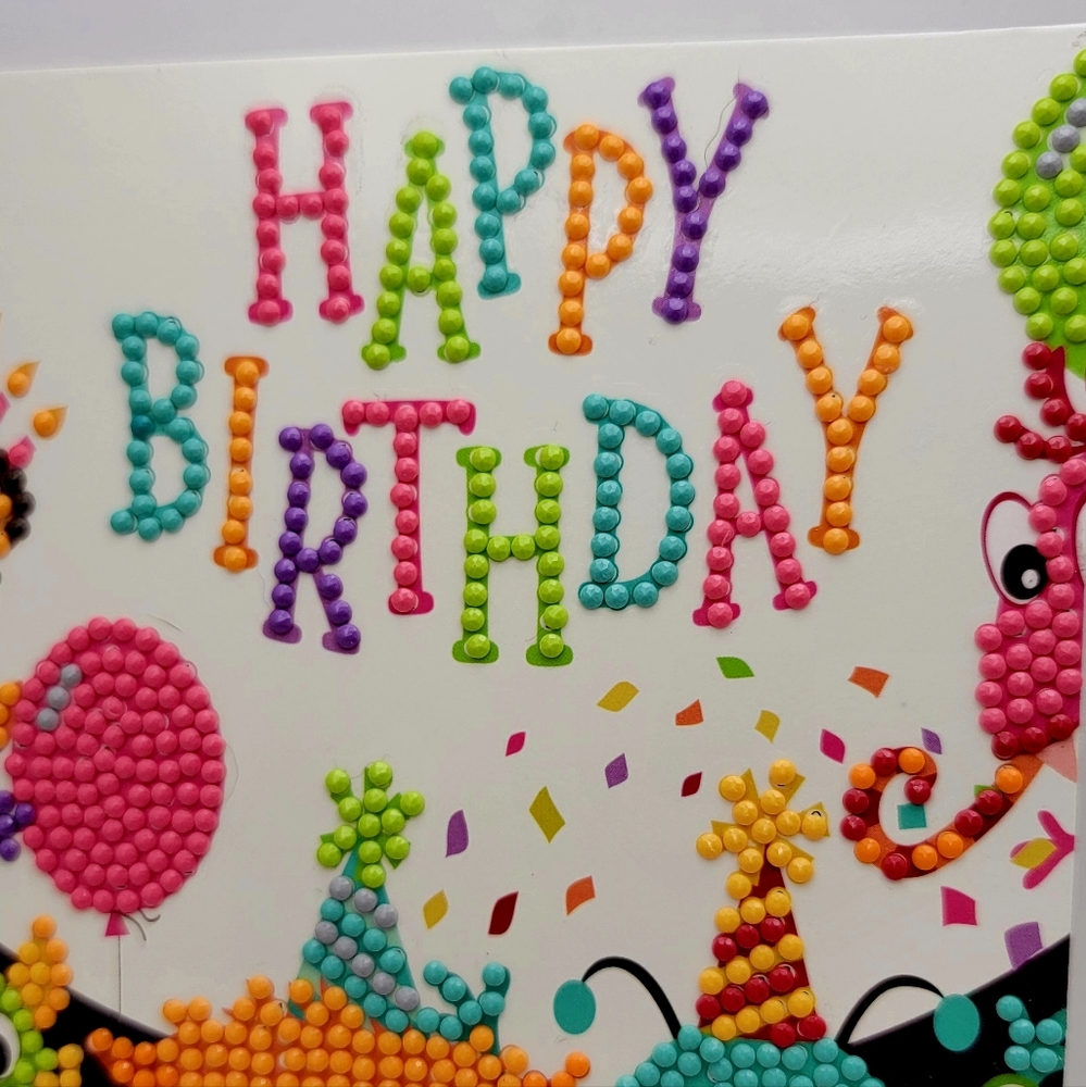 SALE 🚨 Monster Happy Birthday Card Handmade - Picture 9 of 12